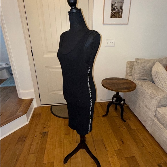 Calvin Klein Jeans Black Tank Sweater Dress - Picture 9 of 10